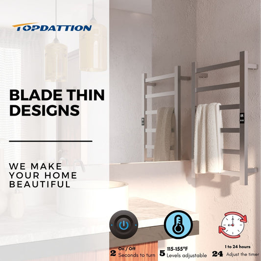 The Essential Addition: Topdattion Electric Towel Warmer in Modern Home Decor