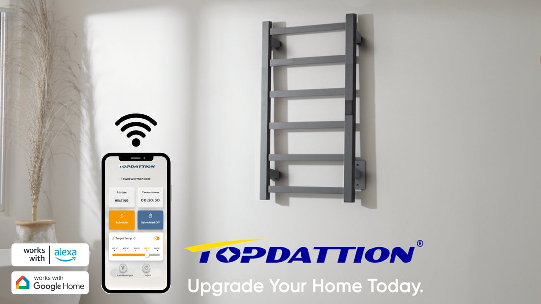 Topdattion  Latest Innovation: Smart Wireless Electric Towel Warmer